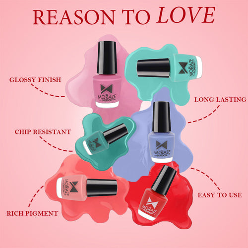Moraze Mini Nail Polish : Pack of 12 - alternate view