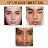 High Coverage Premium Foundation + Compact Powder (Free - Beauty Blender)