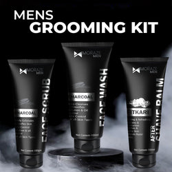 Mens Grooming Combo Kit - Face Wash, Face Scrub & After Shave Balm (100ML)