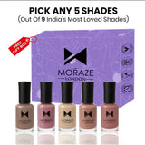 5 TRENDING NUDE NAIL POLISH KIT!