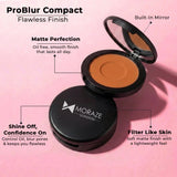High Coverage Premium Foundation + Compact Powder (Free - Beauty Blender)